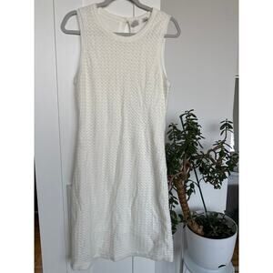 Joie Women's Ivory White Knit Tank Dress, NWOT, Size Medium